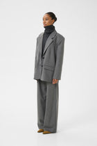 GZpaula OZ blazer, Dark grey melange