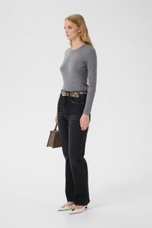 GZasia Pullover, Medium Grey Méla
