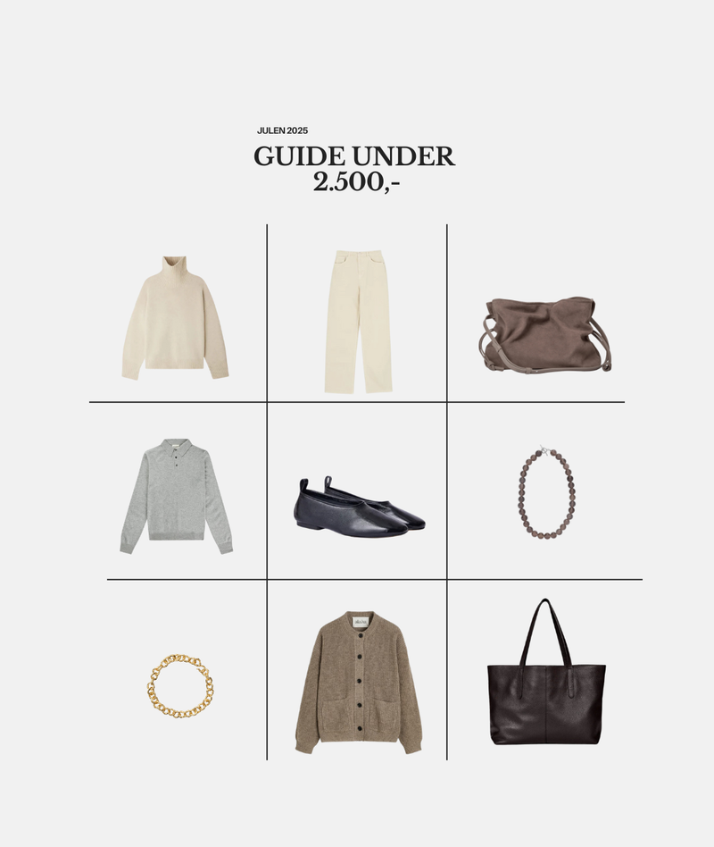 Gaveguide under 2.500,-