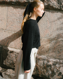 aeterna knit no.1, Dark Grey Melange