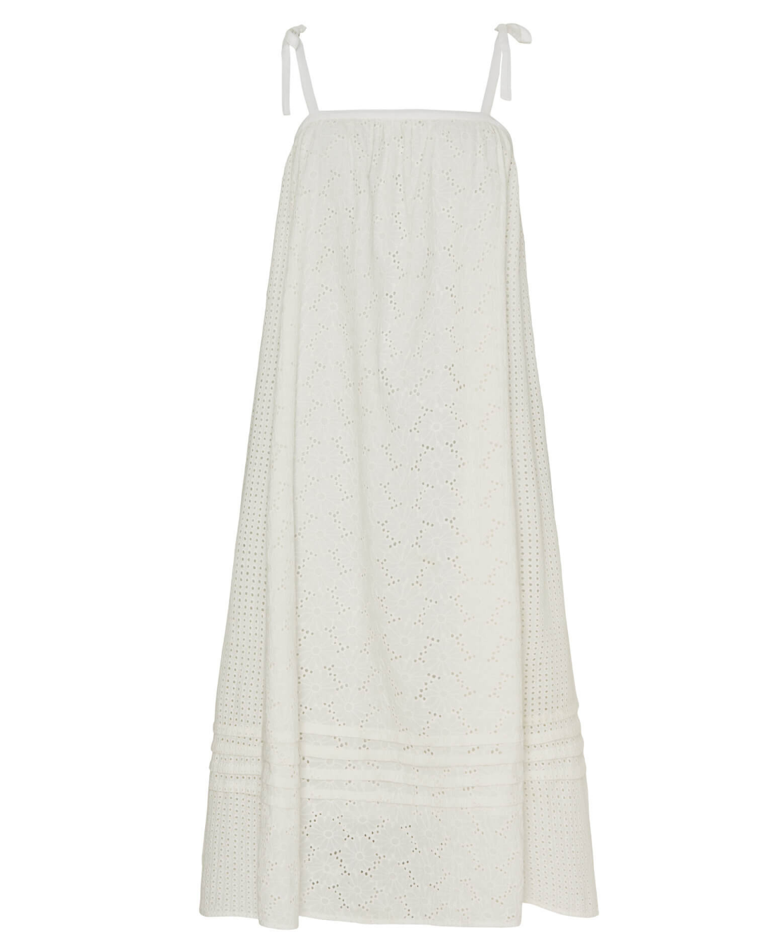 Emanuela Long Dress, White