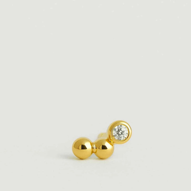 3 Dots Diamond, 18K Gold