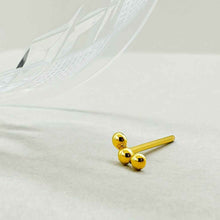 3 Dots Ørering, 18K GOLD