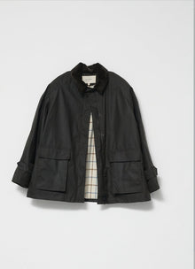 Oilskin Jacket, Dark Brown