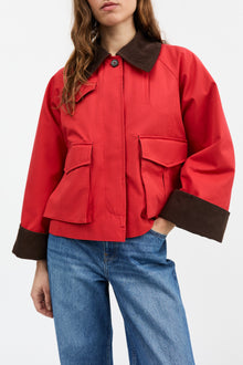 Gaby City Jacket, Aurora Red