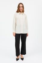 Nicci shirt, Ivory