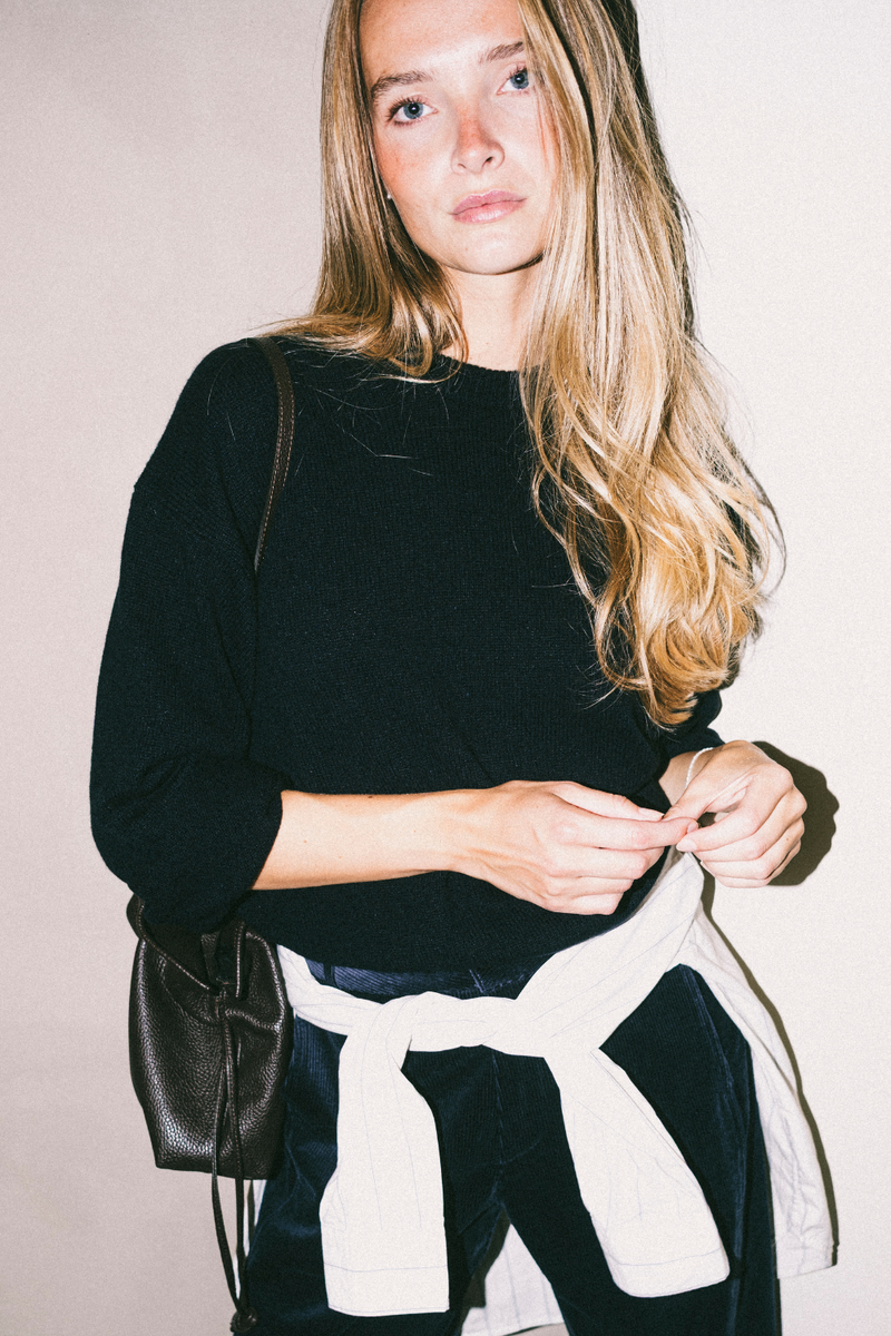 aeterna knit no.1, Navy
