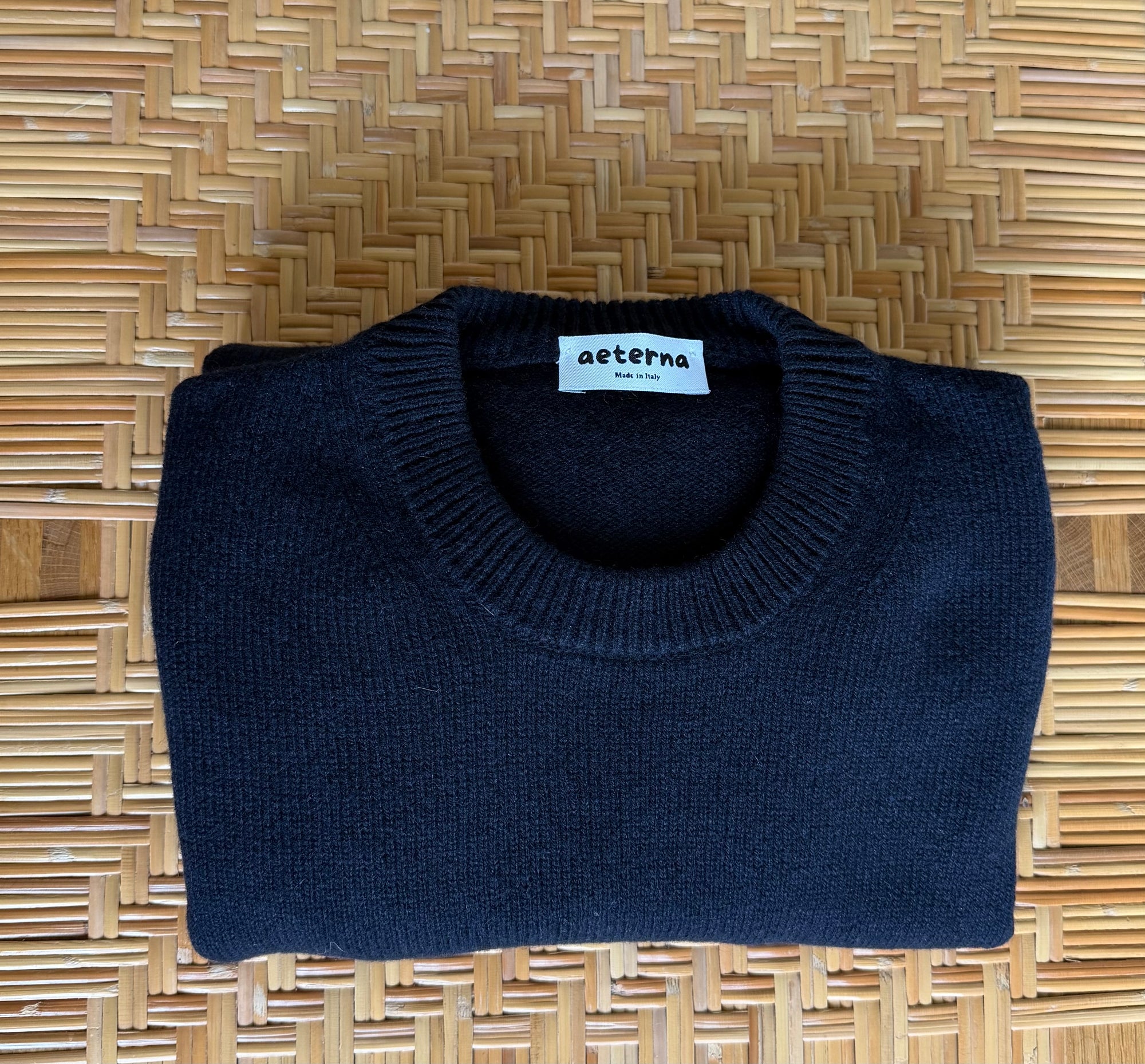 aeterna knit no.1, Navy