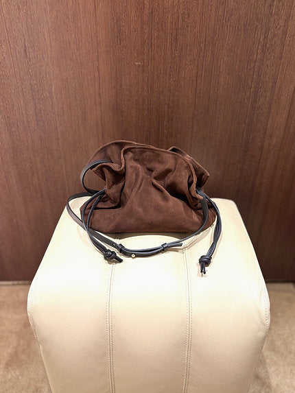 Camilla Bag Large, Suede Mocha