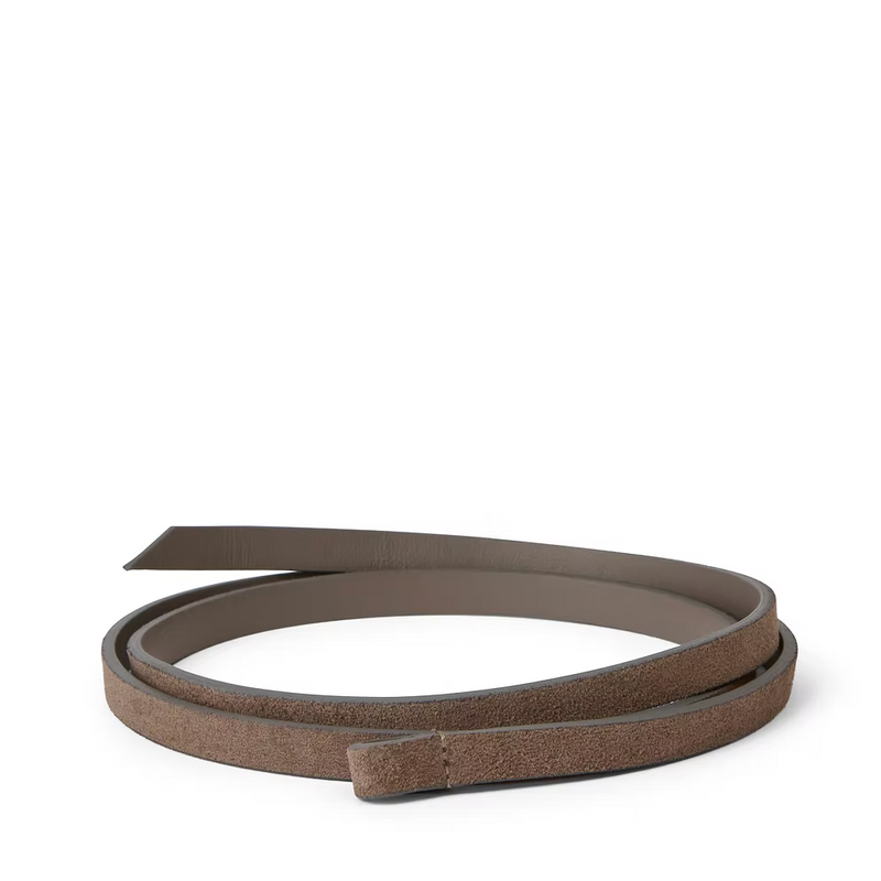 Lili waist belt, suede elephant