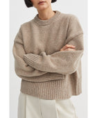 Campa Jumper, Light Brown Mouline