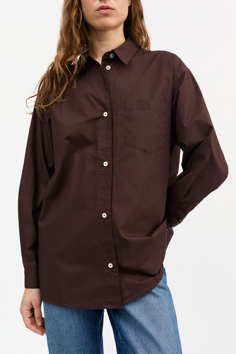 Edgar Shirt, Dark Brown