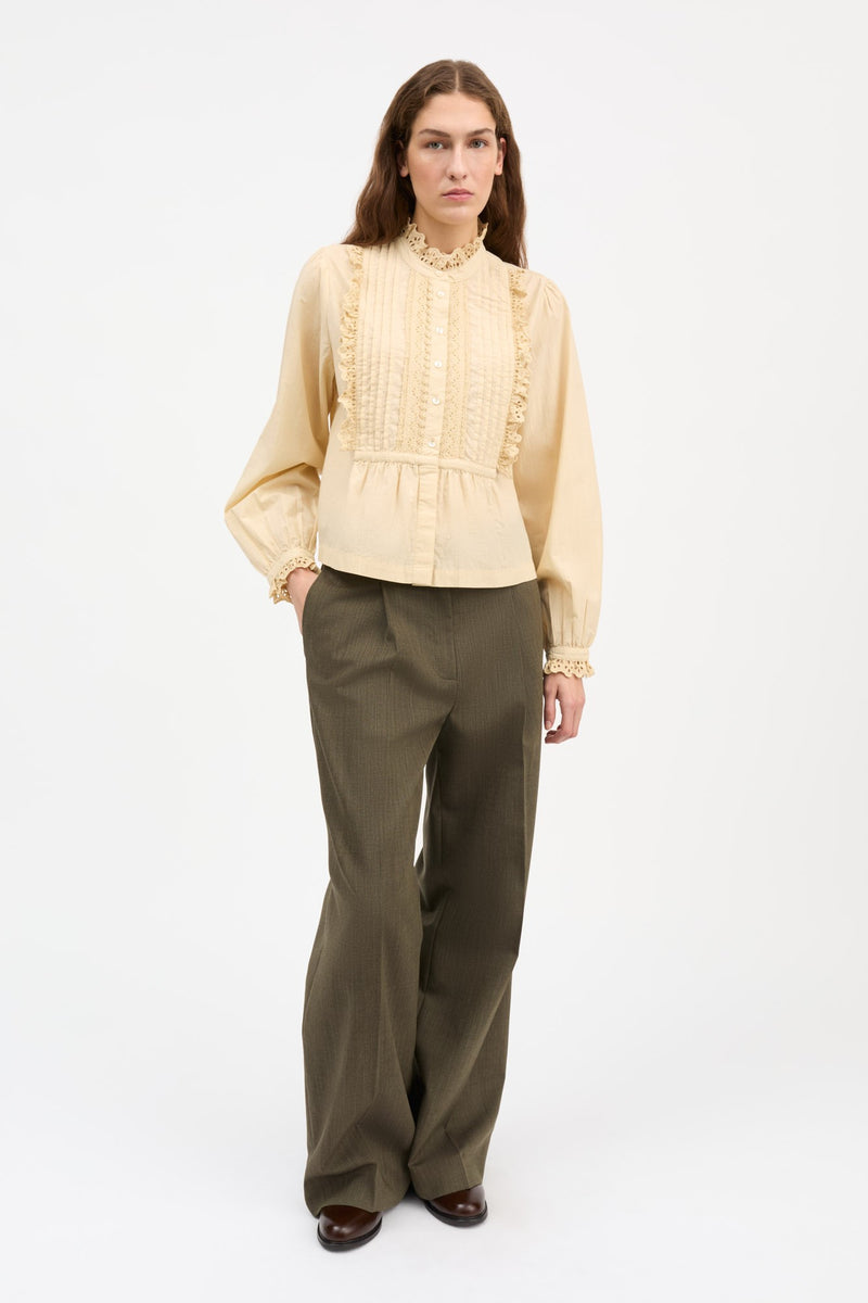 Lesley shirt, Soft Cream