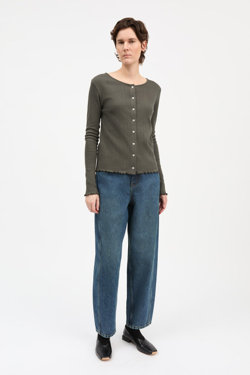 Edie Cardigan, Dark Green
