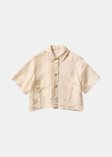 Amanda 2/4 Shirt, White