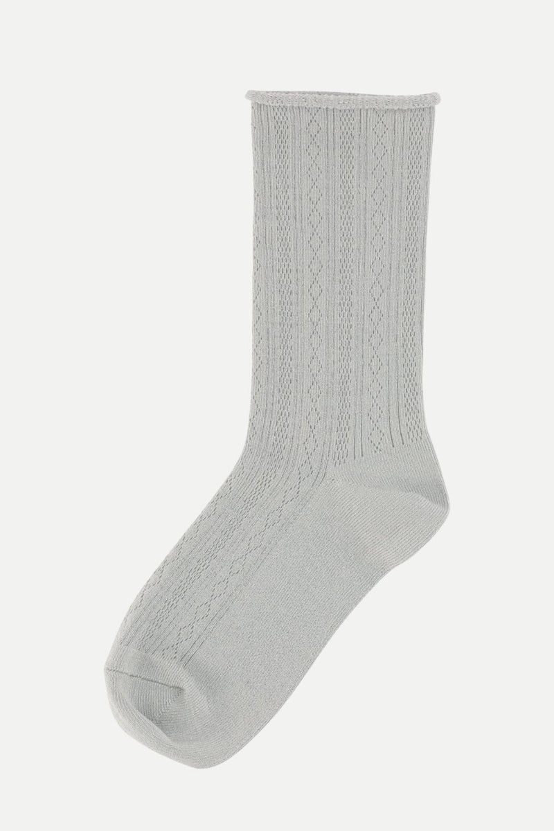 Barbara Bamboo Sock, Grey