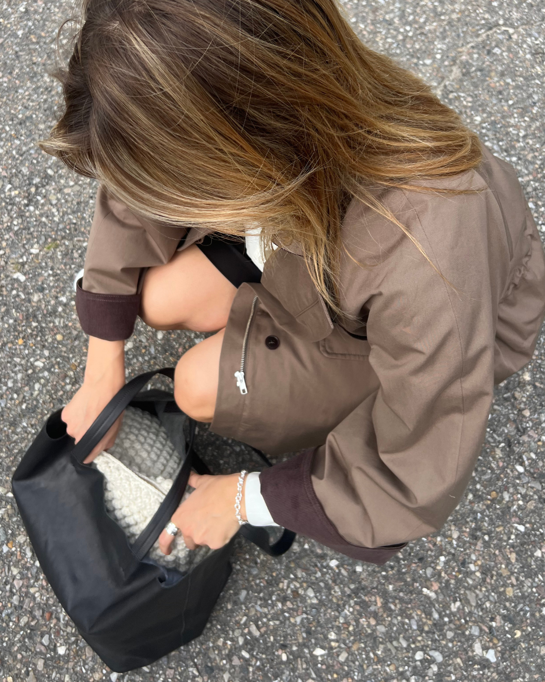 Gaby Jacket, Taupe brown