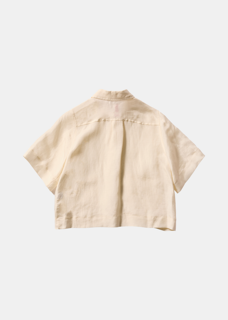 Amanda 2/4 Shirt, White