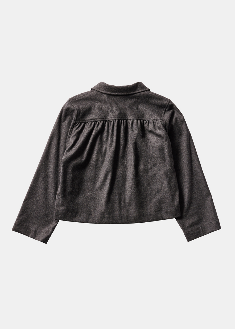 Bella Short LS Jacket, Grey