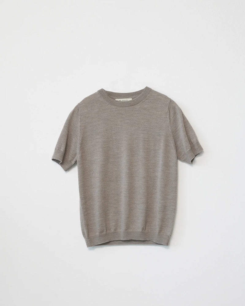 Soft Merino Wool T-shirt, Nature