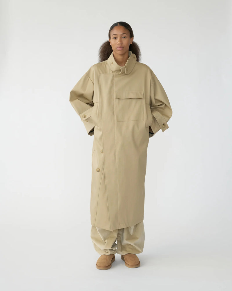 Water resistant Coat, Cool Beige