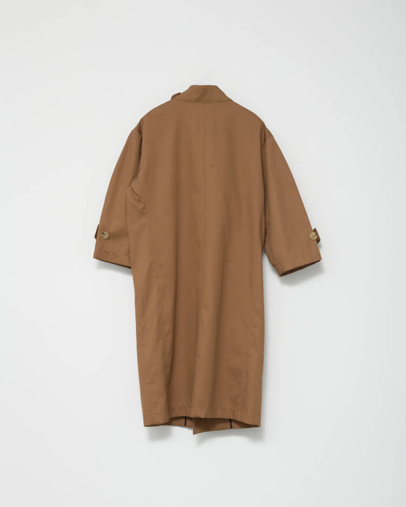 Water resistant Coat, Tobacco