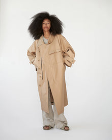 Water resistant Coat, Cool Beige