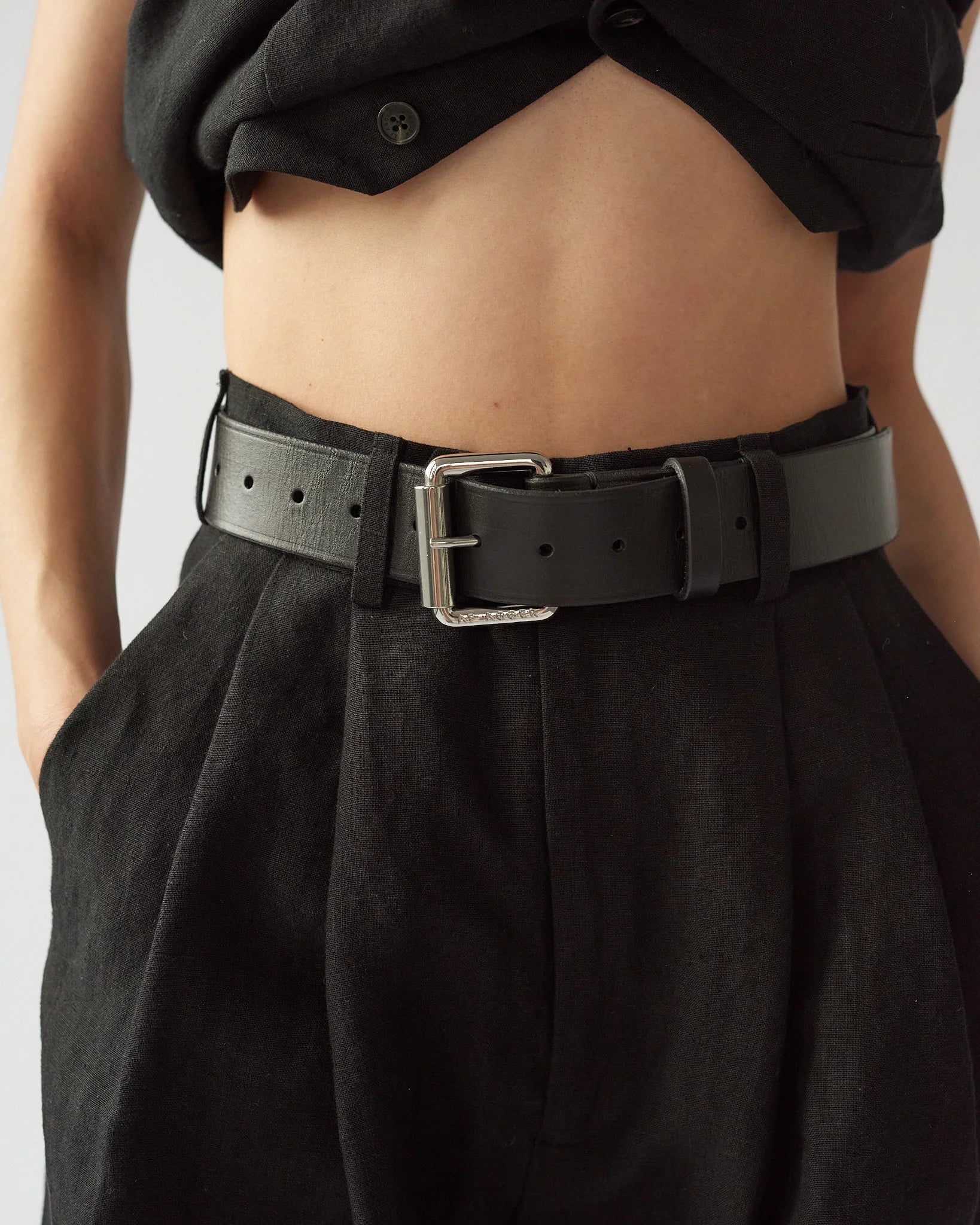 Wide Belt, Black