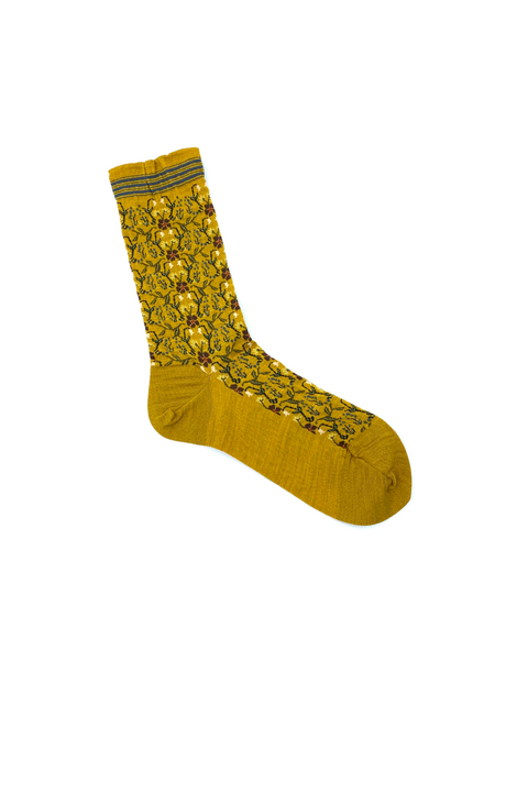 AM-774 Socks, Wall Flower Mustard