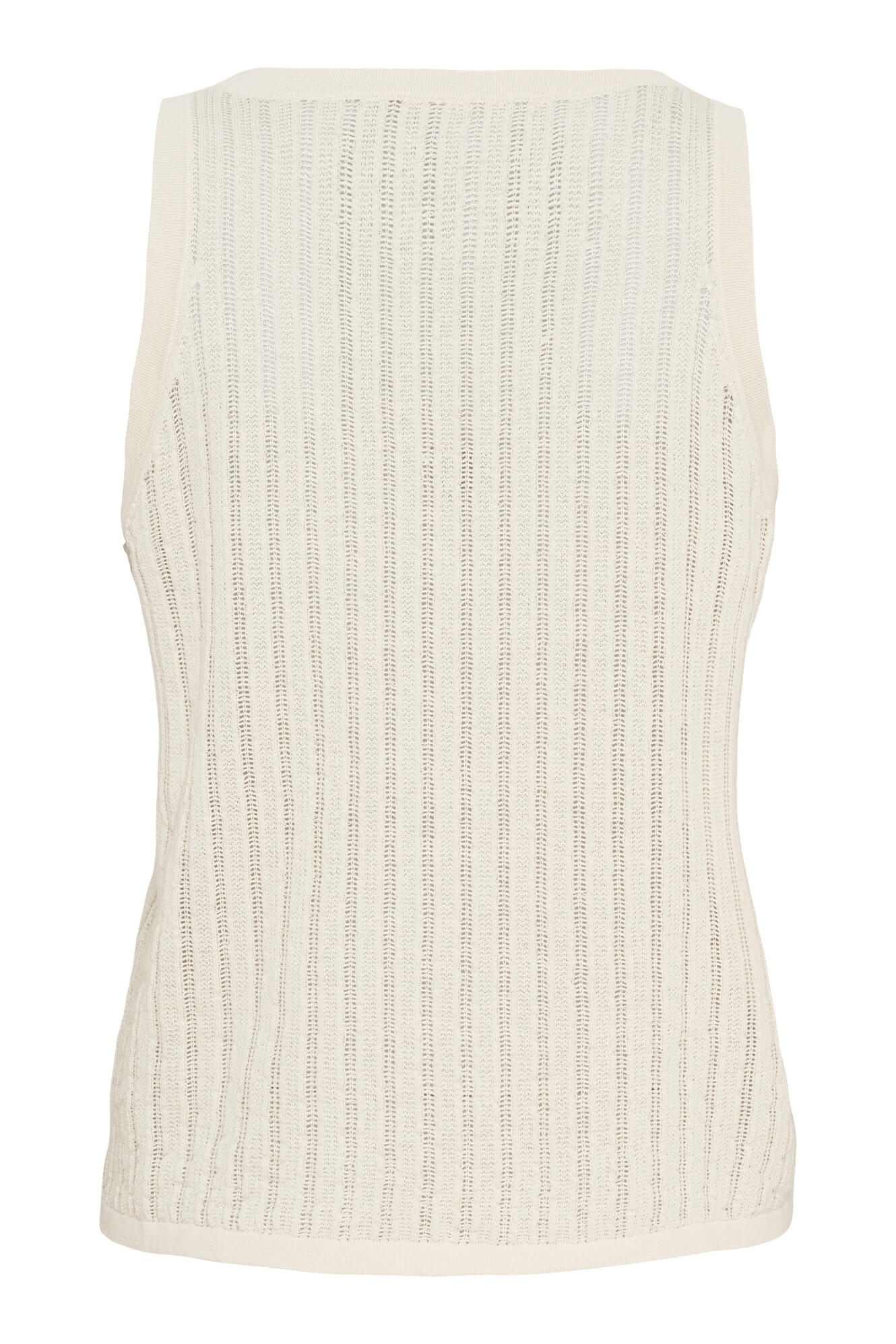 Amelia SL Knit Top, White Sand