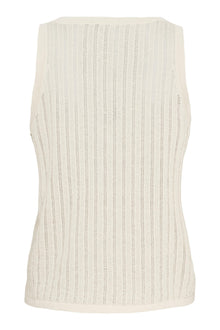 Amelia SL Knit Top, White Sand
