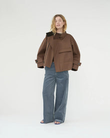 Water resistant Jacket, Dusty Brown