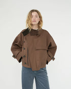 Water resistant Jacket, Dusty Brown