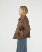 Water resistant Jacket, Dusty Brown