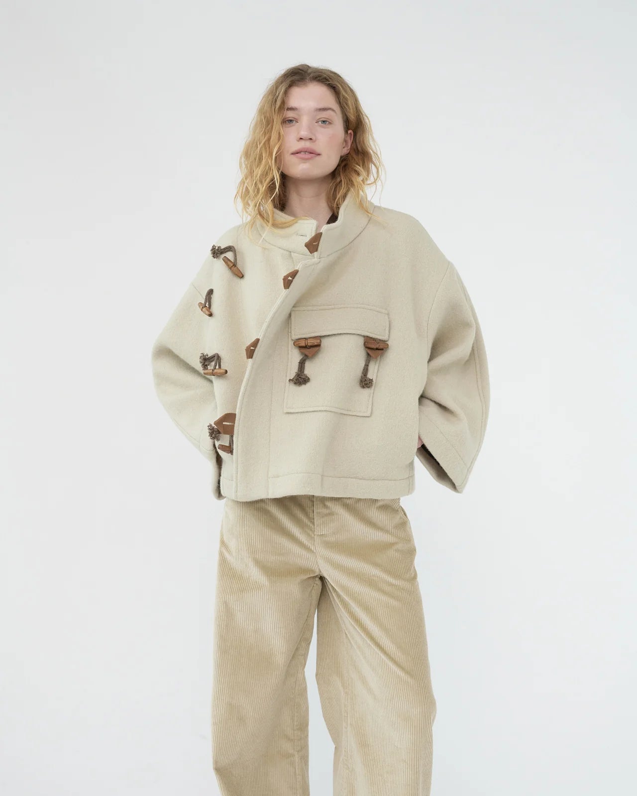 Klippan Boiled Wool Jacket, Nature