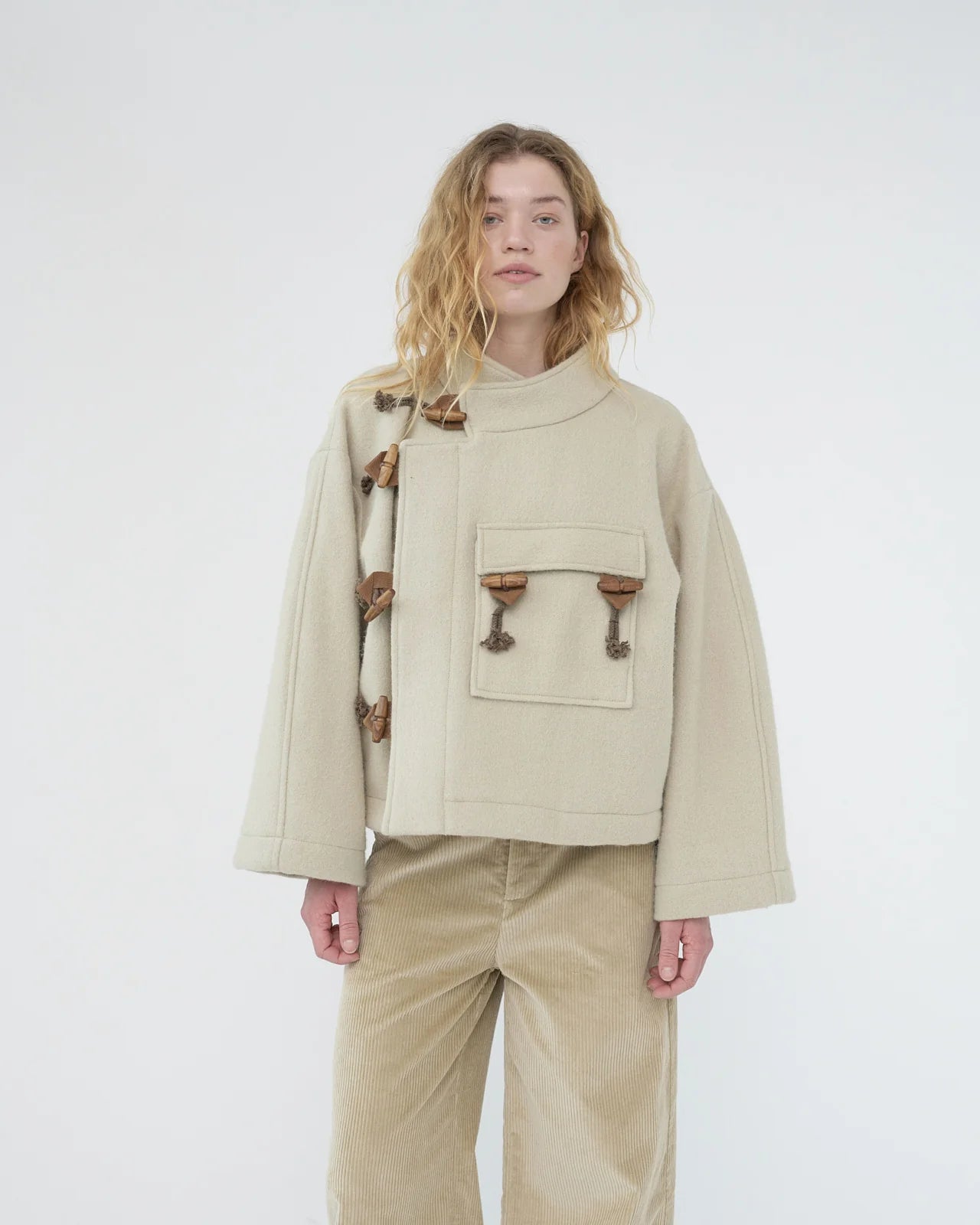 Klippan Boiled Wool Jacket, Nature