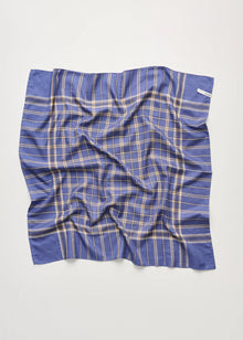 Taylon Silke tørklæde, Mix French Blue