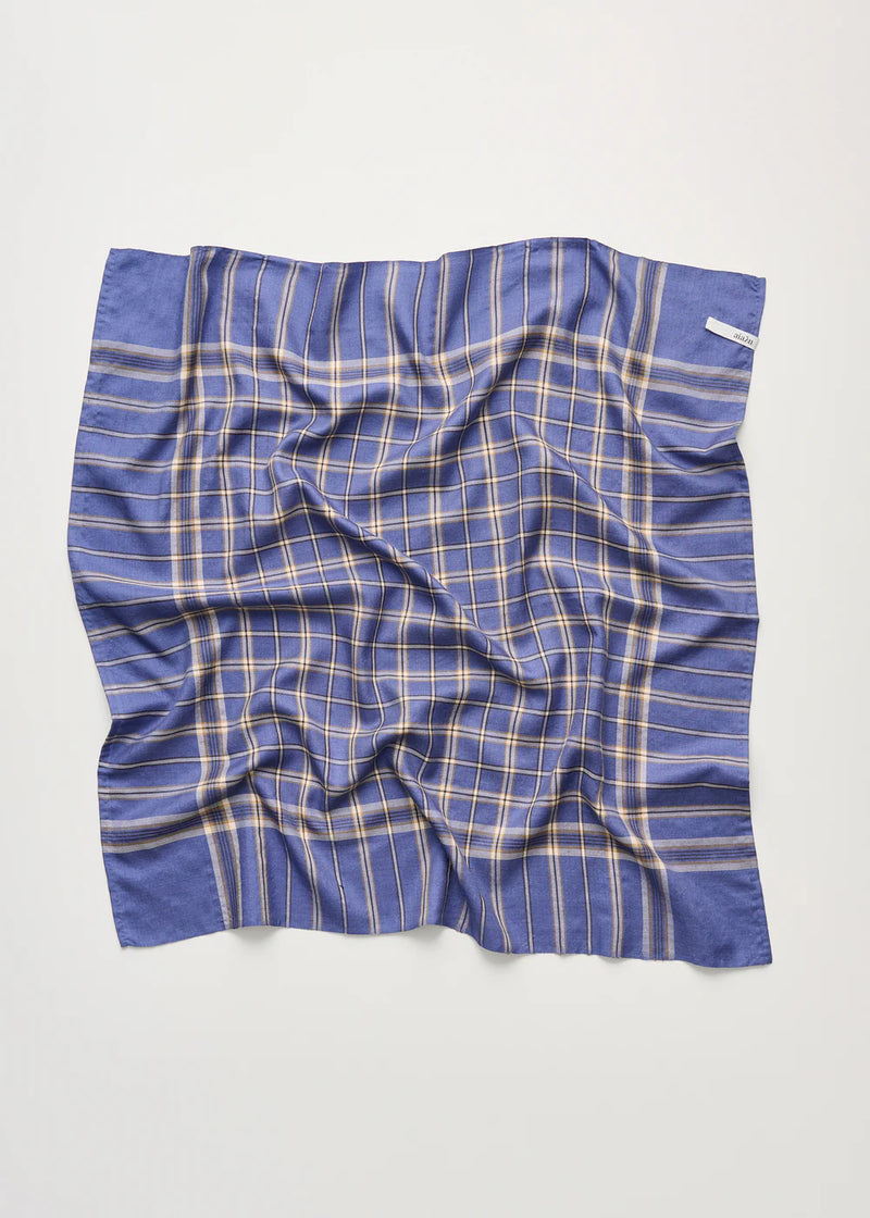 Taylon Silke tørklæde, Mix French Blue
