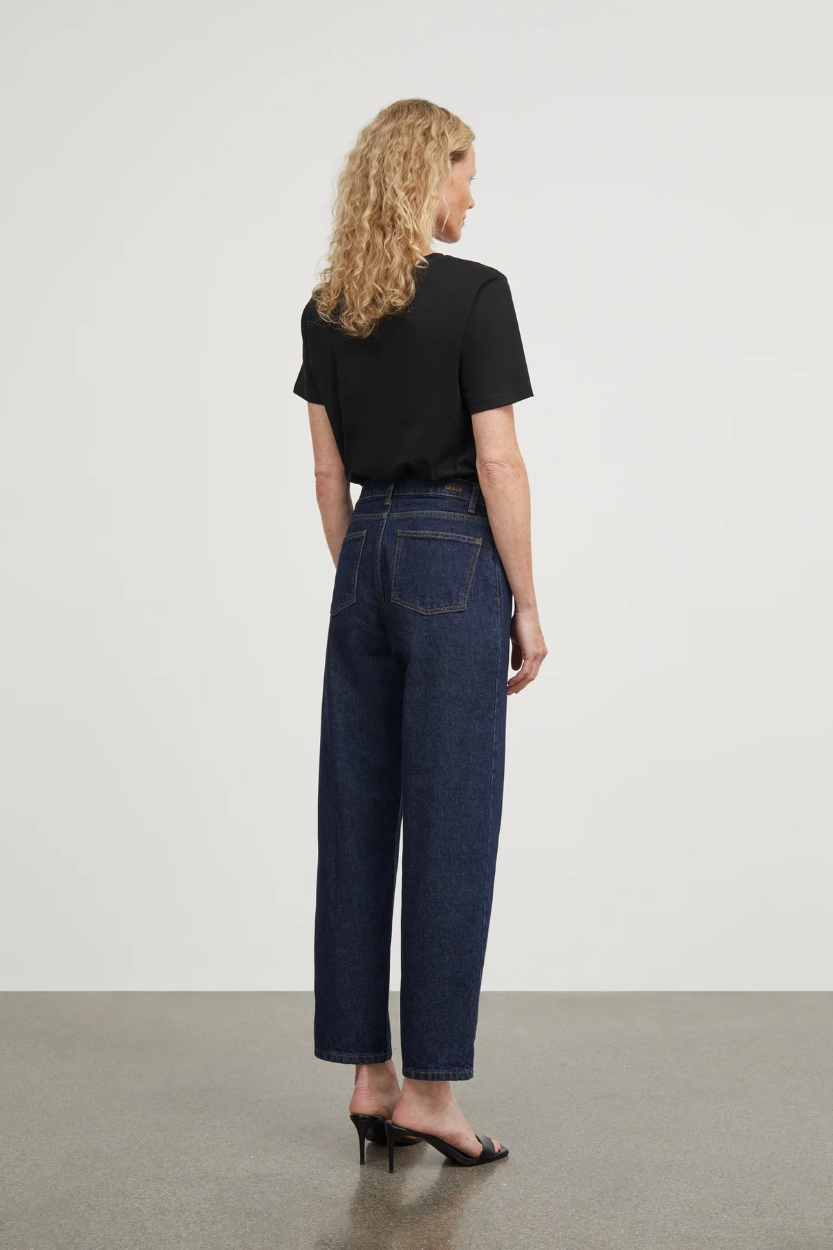 Allison Cropped Jeans, Indigo