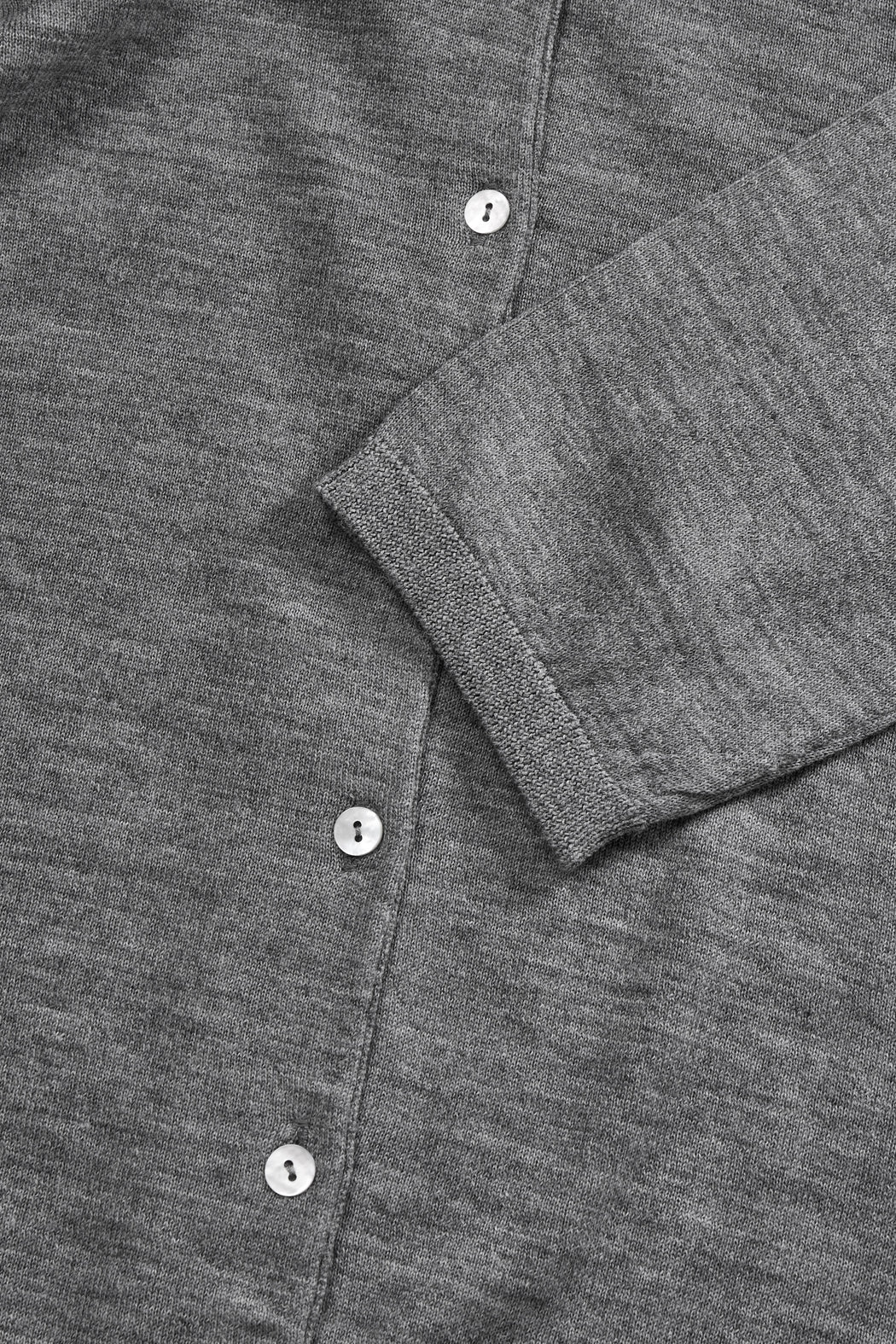 Amethyst Cardigan, grey melange