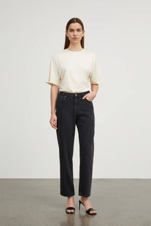 Andy Oversize Tee, Light Cream