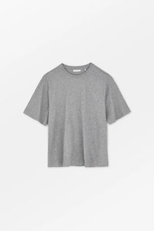 Andy Oversize Tee, Mid Grey Melange