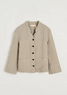 Angela Jacket Heavy Linen, Pure Natural