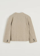 Angela Jacket Heavy Linen, Pure Natural