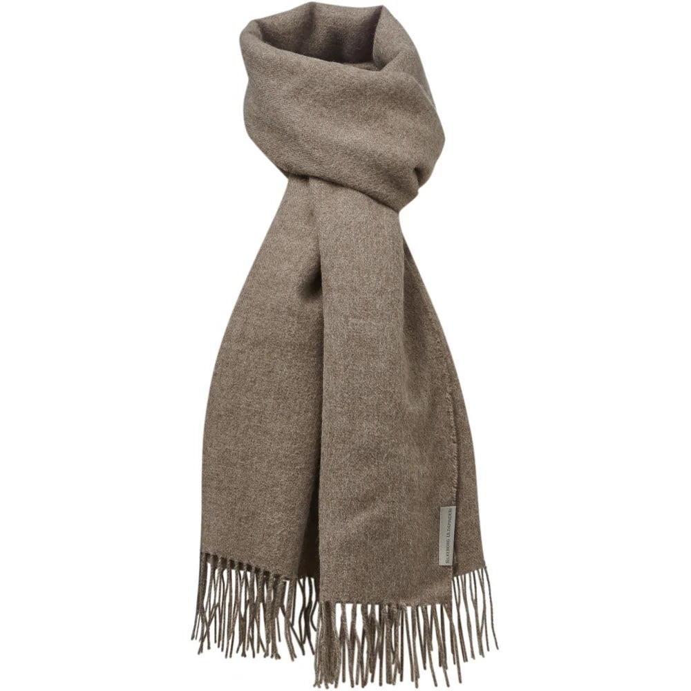 Arequipa halstørklæde 60x200 cm, Walnut Brown