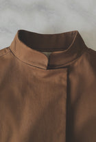 Short Mok Coat, Chocolate brown