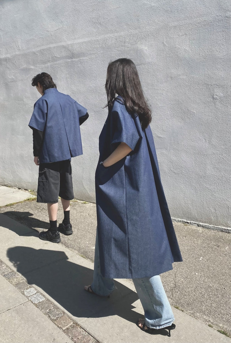 Long Mok cotton, Denim