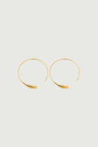 Hoop medium. Forgyldt