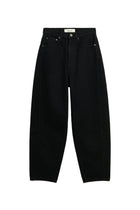 Bille Barrel Jeans, Black