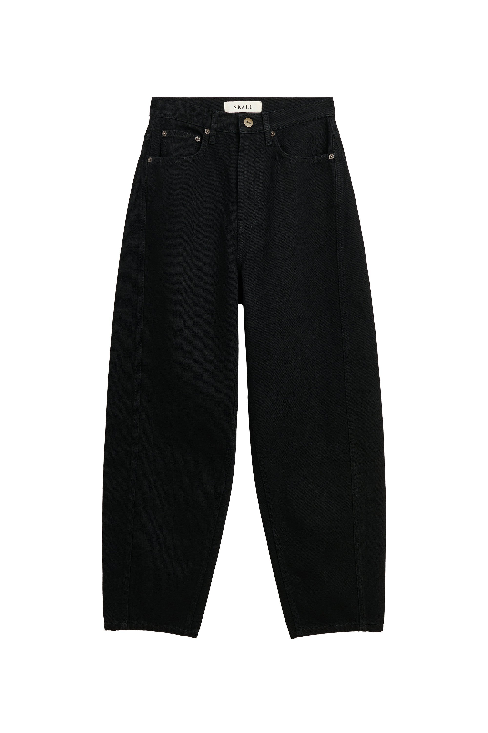 Bille Barrel Jeans, Black
